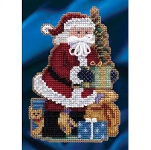 Mill Hill Beaded Kit - Merry Christmas Santa