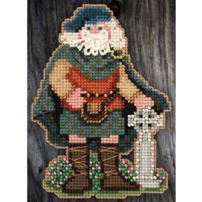 Mill Hill Bead & Cross Stitch Kit: Scotland Santa