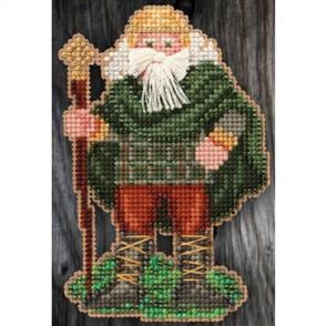 Mill Hill Bead & Cross Stitch Kit: Ireland Santa