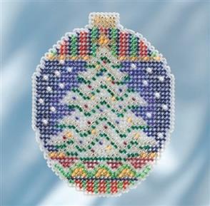 Mill Hill Beaded Cross Stitch Kit - Icy Evergreen