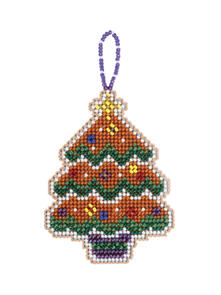 Mill Hill  Cross Stitch Bead Kit: Beaded Holiday - Gingerbread Tree