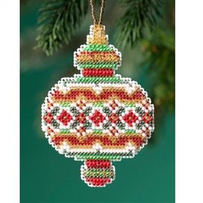 Mill Hill Bead & Cross Stitch Kit: Ruby Diamond