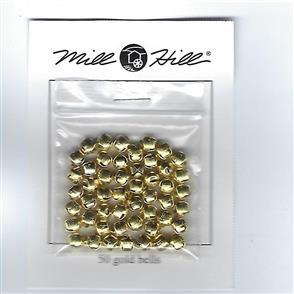 Mill Hill Gold Bells 6mm 50/Pk