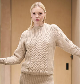 Mode at Rowan Pattern / Kit Holme & Sandringham - Alpaca Wool