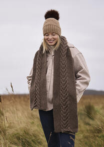 Mode at Rowan Pattern / Kit Highoak & Isle - Chunky Wool