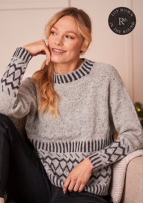 Rowan Knitting Pattern / Kit - Felted Tweed DK - Mistletoe