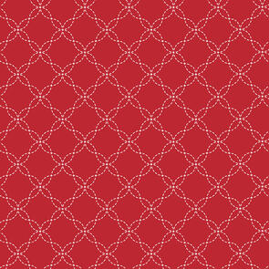 Maywood Kimberbell Basics Red Lattice