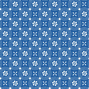 Maywood Kimberbell Basics Blue Dotted Circles