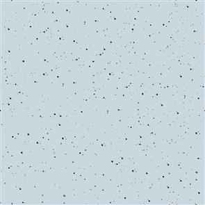 Maywood Studios Hanah Dale Wrendale Designs Fabric - Love Is - Speckled Solid Blue