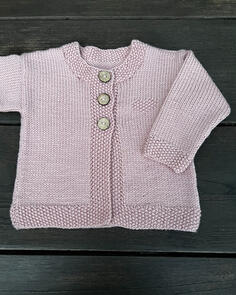 The Kiwi Stitch & Knit Co Molly Cardigan 8ply - Knitting Pattern / Kit