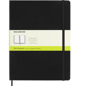 Moleskine Notebook XL Hard Cover Plain