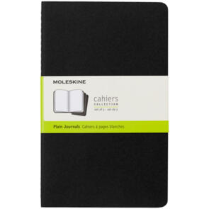 Moleskine Cahier Journals Large Plain - Pack of 3