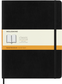 Moleskine Notebook XL Soft Cover Ruled