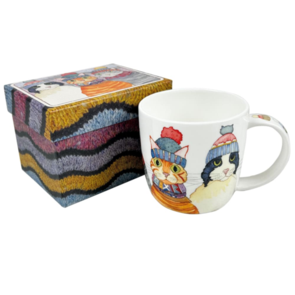 Emma Ball Cats in Hats Mug (Boxed)