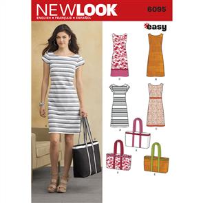 New Look Pattern 6095 Misses' Dresses