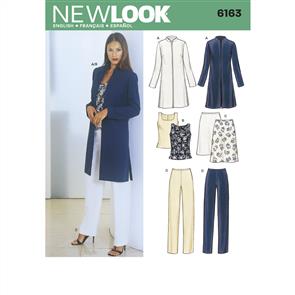 New Look Pattern 6163 Misses Separates