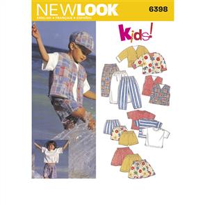 New Look Pattern 6398 Child Separates