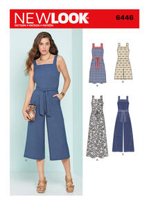 New Look Sewing Pattern Misses' Jumpsuits and Dresses