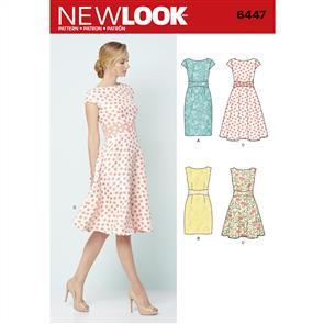 New Look Pattern 6447 Misses' Dresses