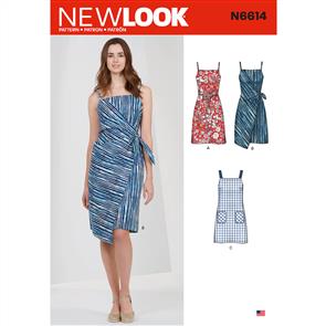 New Look Pattern 6614 Misses' Dresses