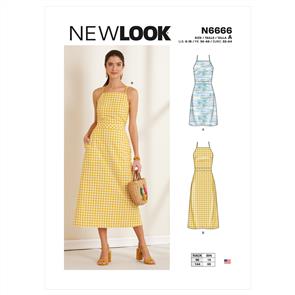 New Look Pattern 6666 Misses' Dress