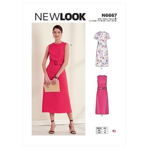 New Look Pattern 6667 Misses' Dress