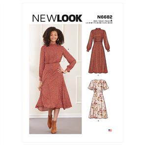 New Look Pattern 6682 Misses' Dresses