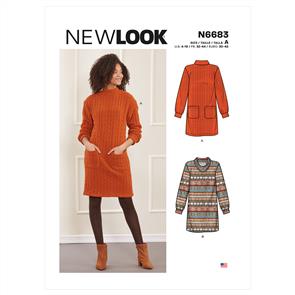 New Look Pattern 6683 Misses' Dresses