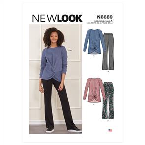 New Look Pattern 6689 Misses' Sportswear