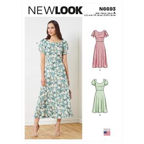 New Look Pattern 6693 Misses' Dresses