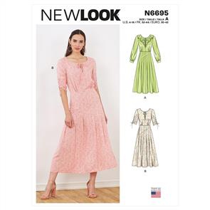 New Look Pattern 6695 Misses' Dresses