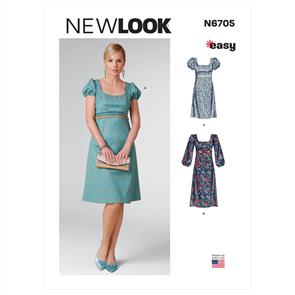 New Look Pattern 6705 Misses' Dress
