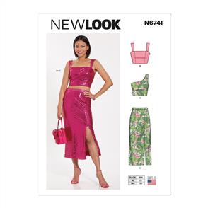 New Look Pattern 6741 Misses' Two-Piece Dresses