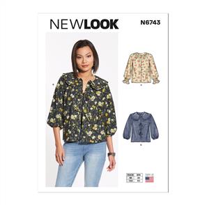 New Look Pattern 6743 Misses' Tops