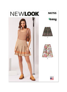 New Look Misses' Skirt In Two Lengths