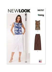 New Look Misses' Top and Skirt