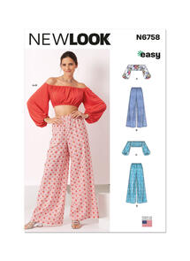 New Look Misses' Top and Pants