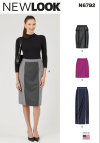 New Look Sewing Pattern Misses' Skirts N6792