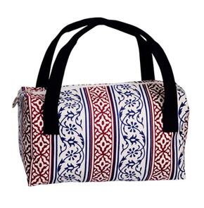 Knitpro Navy, Hand Block Painted Fabric Crafting Caddy