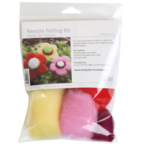 Ashford Needle Felting Kit - Flowers