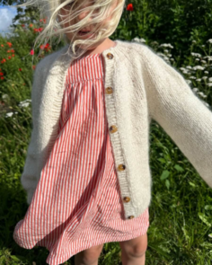 Petite Knit Novice Cardigan Mini - Chunky Edition - Knitting Pattern / Kit