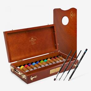 Charvin Extra Fine Oil Set & Wooden Case
