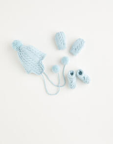 Sirdar Hat, Mittens & Booties 5392 - Knitting Kit / Pattern