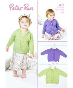 Peter Pan P1210 Round and V-Neck Cardigans