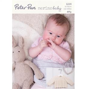 Peter Pan P1224 - Jacket and Cardigans - Knitting Pattern