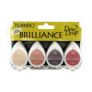 TSUKINEKO Brilliance Dew Drop 4 Pack - 04 Painters Pallete