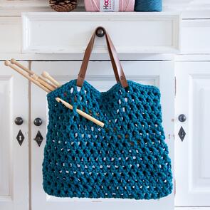 Hoooked Eco Barbante Spesso : Tiago Bag - Petrol