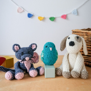 Hoooked Amigurumi Kit : Pet Friends