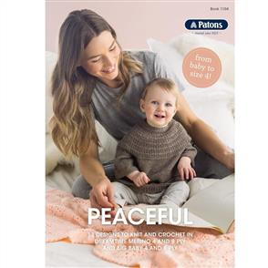 Patons Book 1104 - Peaceful - 13 Designs
