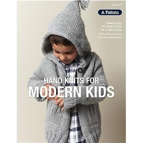Patons Book 1317 - Hand Knits for Modern Kids - 9 Patterns